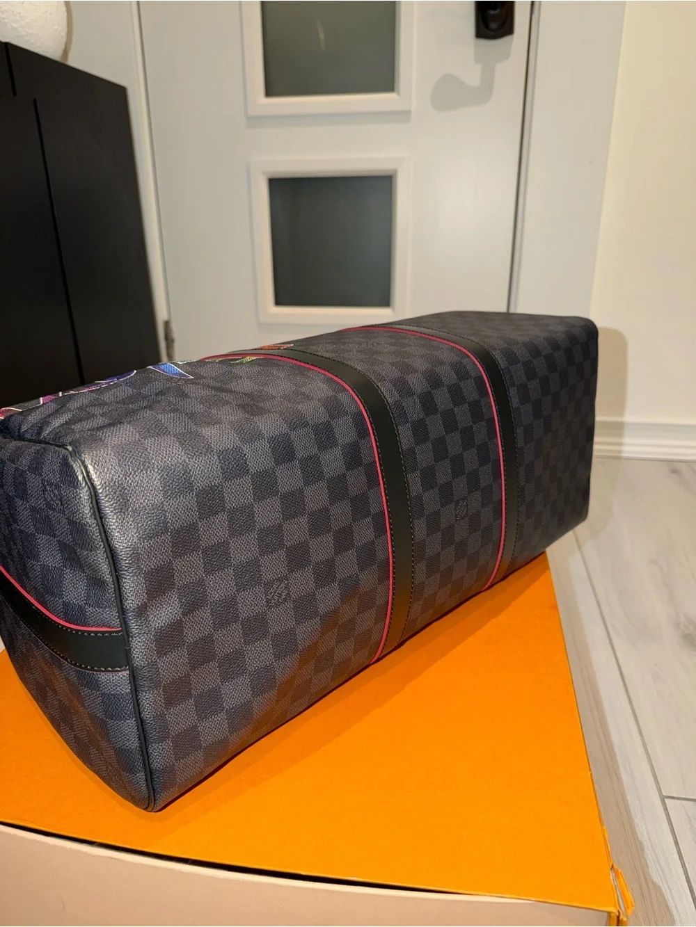 Louis Vuitton Keepall Bandoulière 50 Damier Graphite
